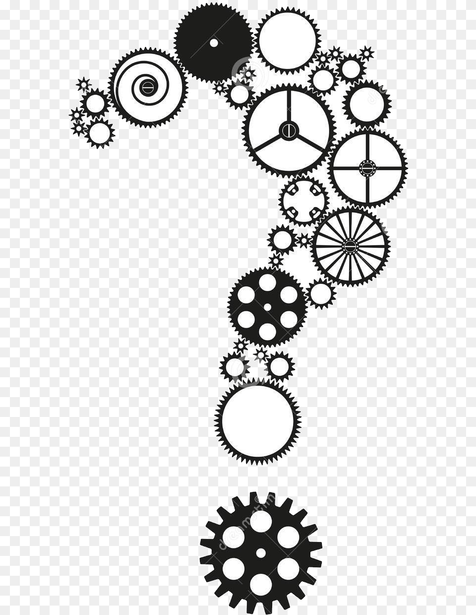 Question Mark Cog, Lighting, Machine, Gear, Wheel Png