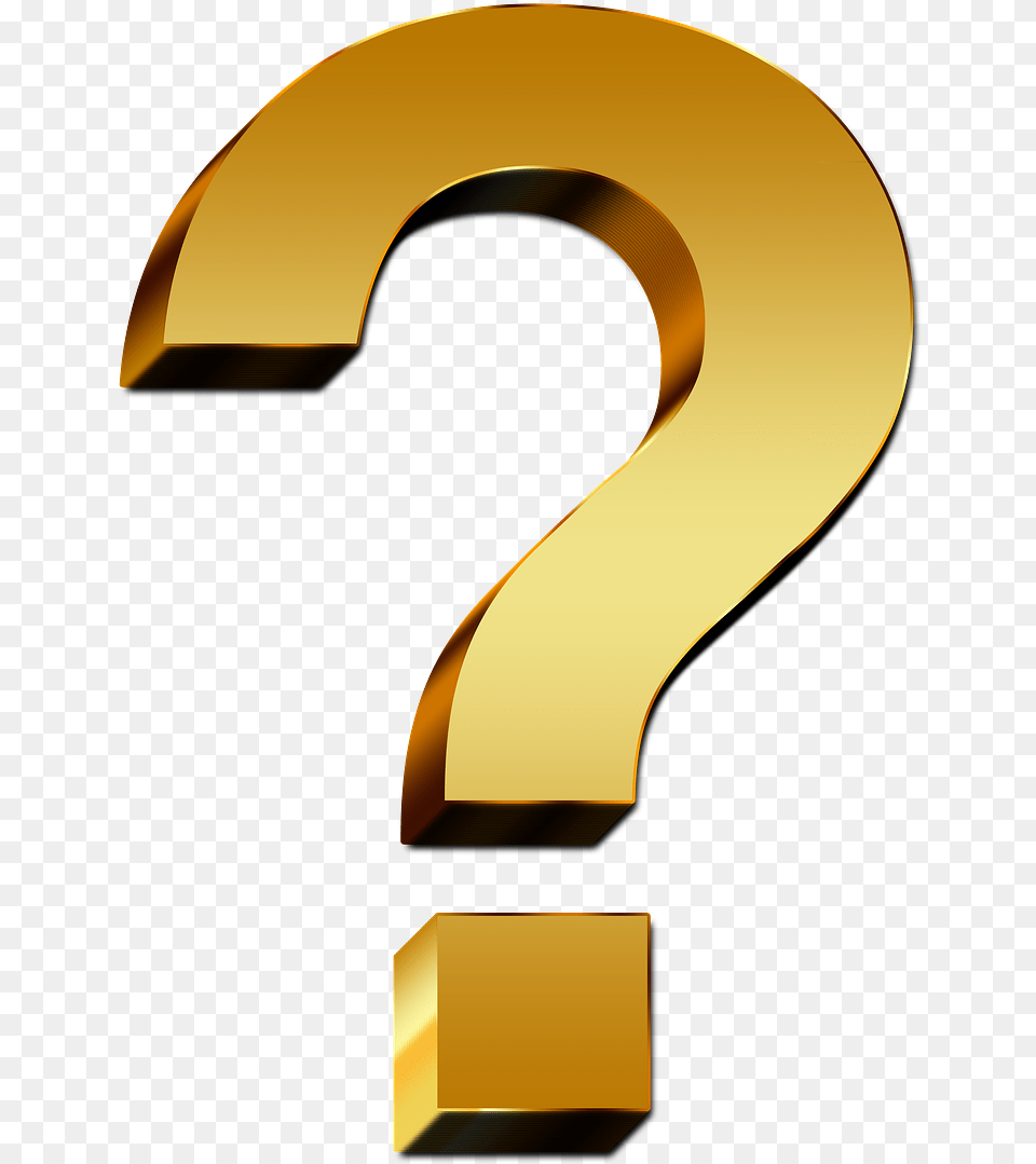 Question Mark Gold Gold Question Mark, Electronics, Hardware Png Image