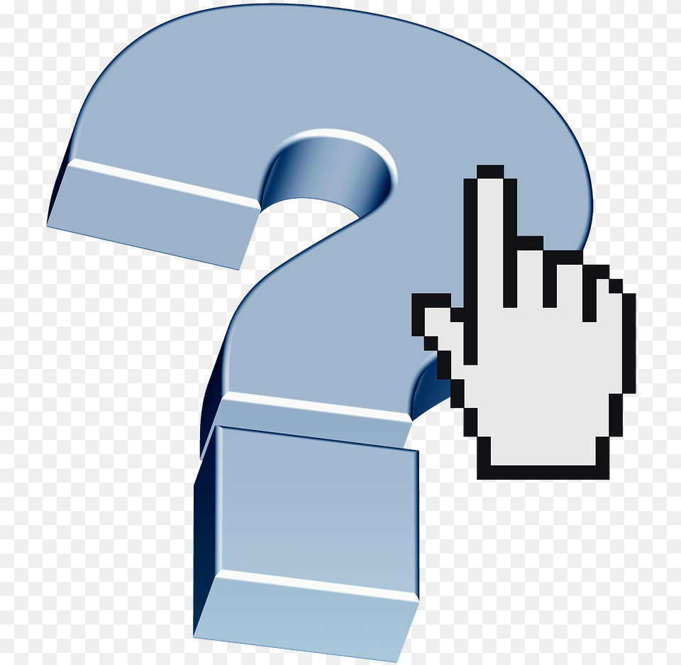 Question Mark Help Support Photo Mouse Cursor Pointer, Mailbox Png Image