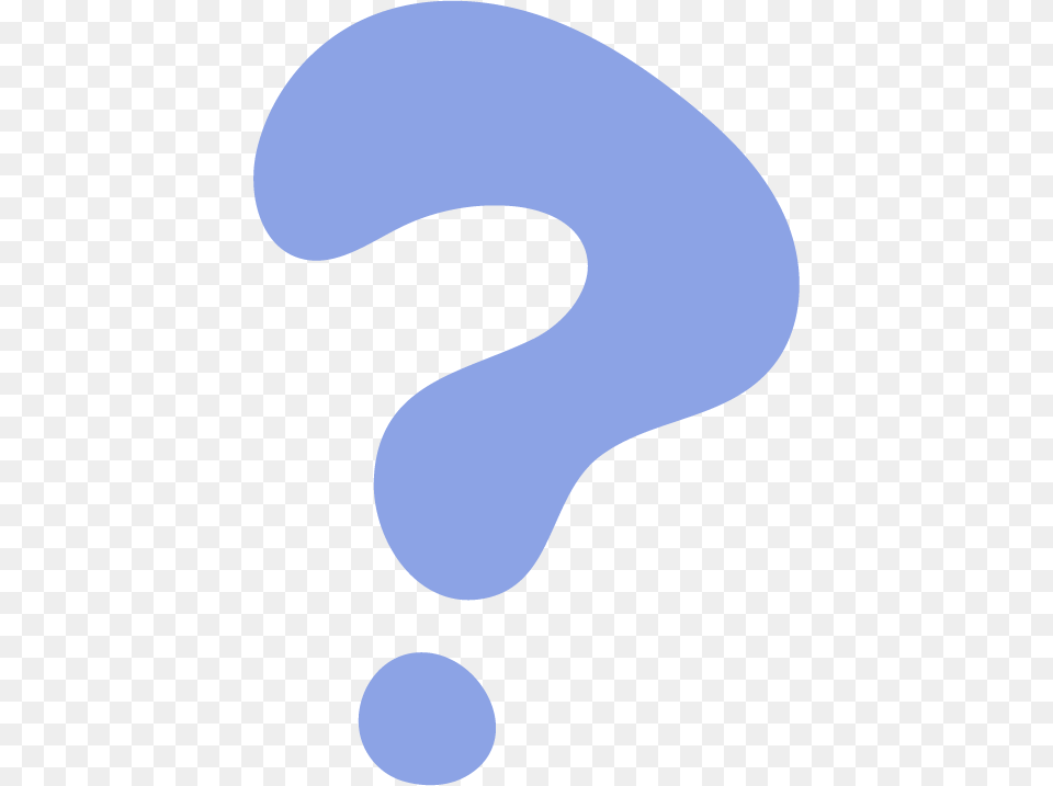 Question Mark Icon Transparent Blue Question Mark, Footprint Free Png