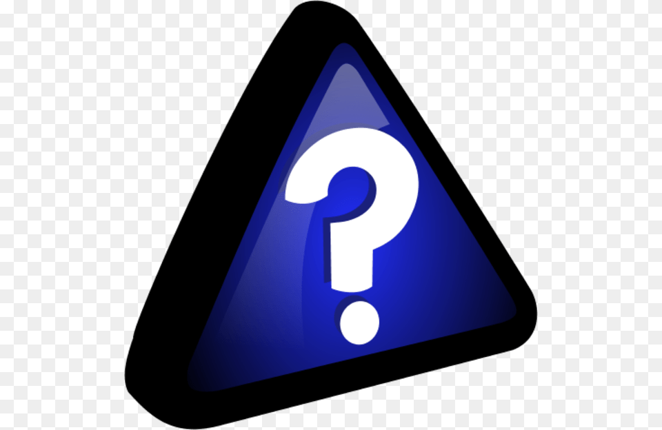 Question Mark In A Triangle 3d Triangle With Question Mark Inside, Symbol, Sign, Disk Free Transparent Png