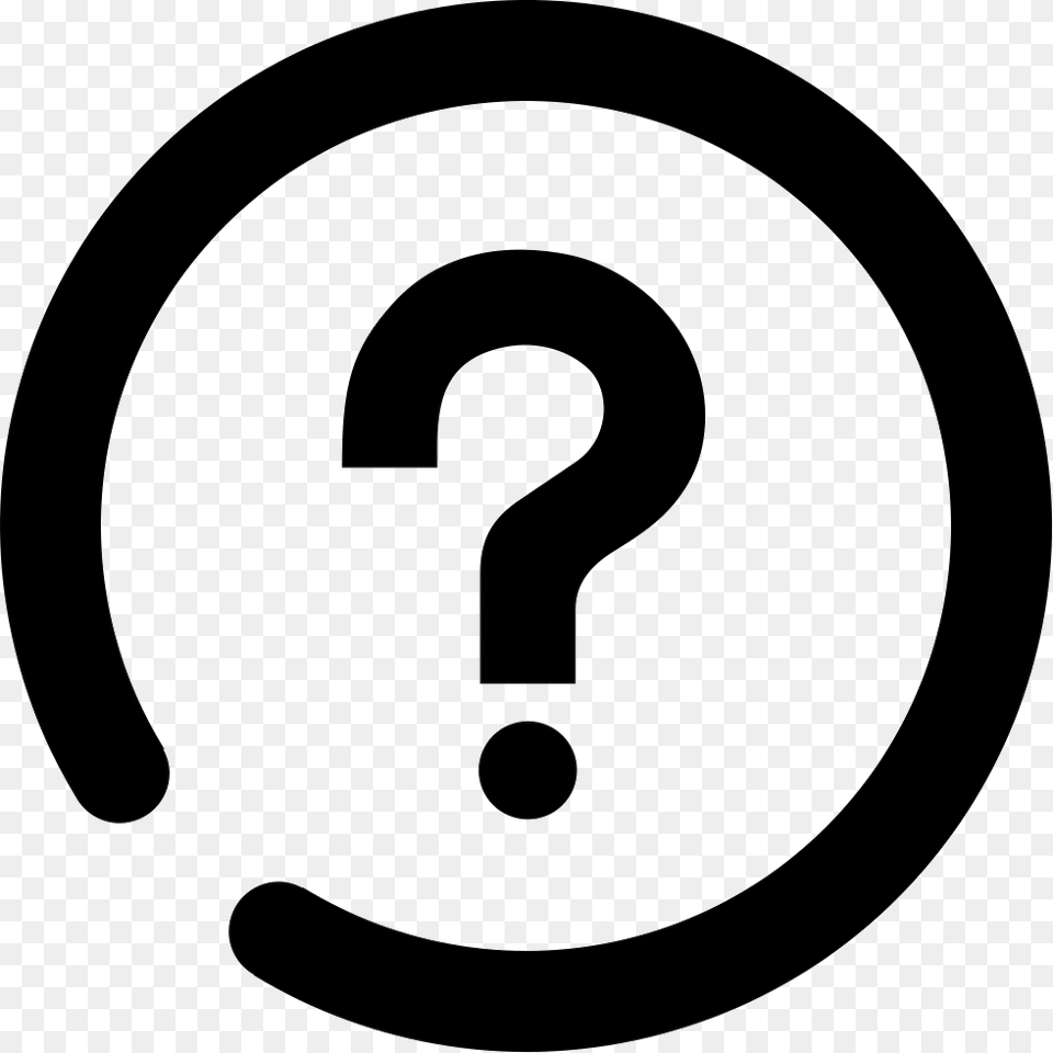 Question Mark Logo Whatsapp, Symbol, Number, Text, Disk Png