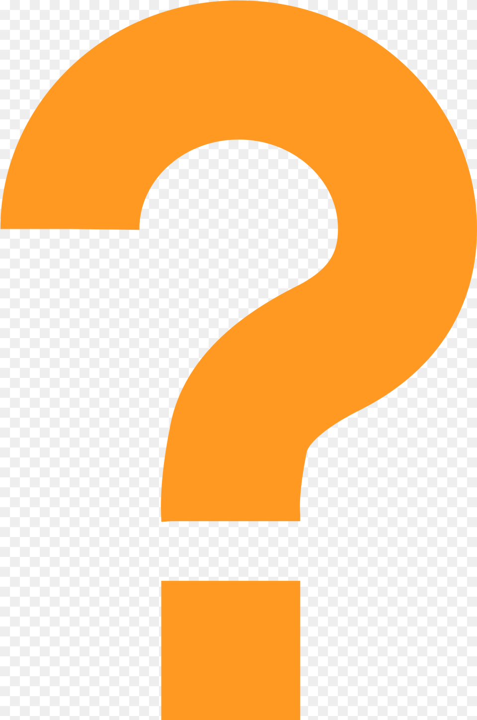 Question Mark Orange Question Mark Icon, Light, Stick Free Png