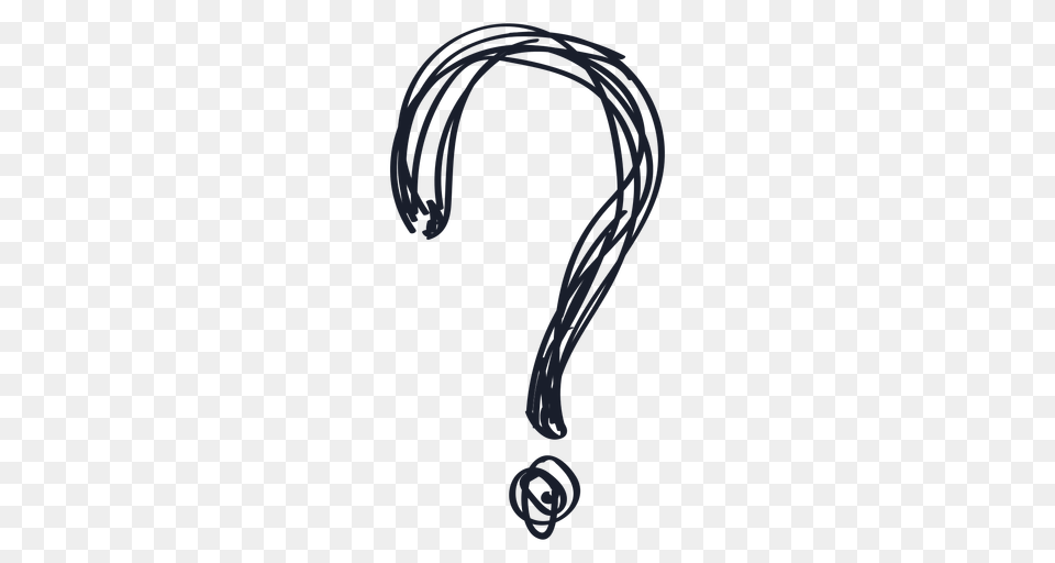 Question Mark Scribble, Electronics, Hardware, Accessories Free Transparent Png