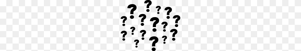 Question Marks, Gray Free Png Download