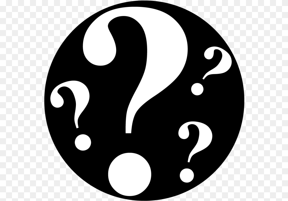 Question Marks Question Marks Clip Art Black And White, Stencil Free Png Download