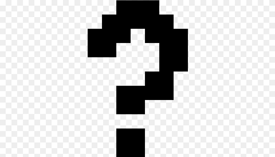 Question Pixel Art, Gray Free Transparent Png