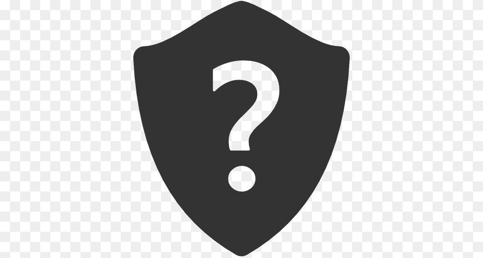 Question Shield Icon, Armor Png