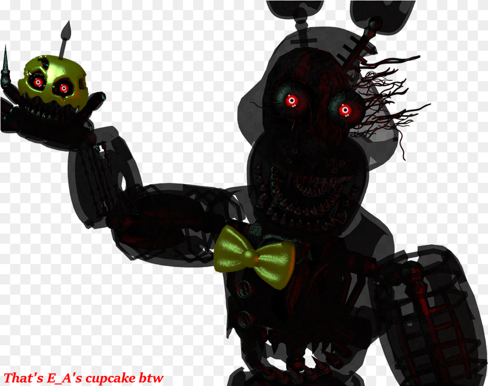 Questionnightmare Shadow Bonnie Is Ready For Sfm Iiif Fnaf Nightmare Shadow Bonnie, Accessories, Pattern Free Png