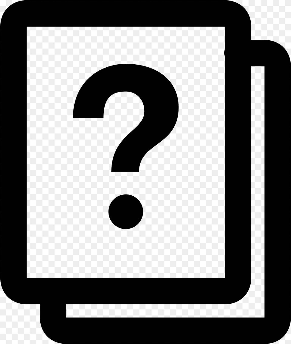 Questions Icon Icon Questions Transparent, Gray Free Png Download