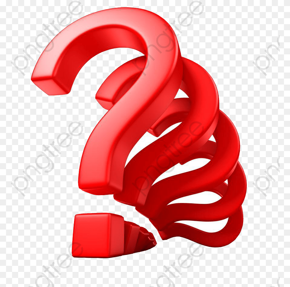 Questions Point A Series Of Red Question Mark Transparent Animation Free Png Download