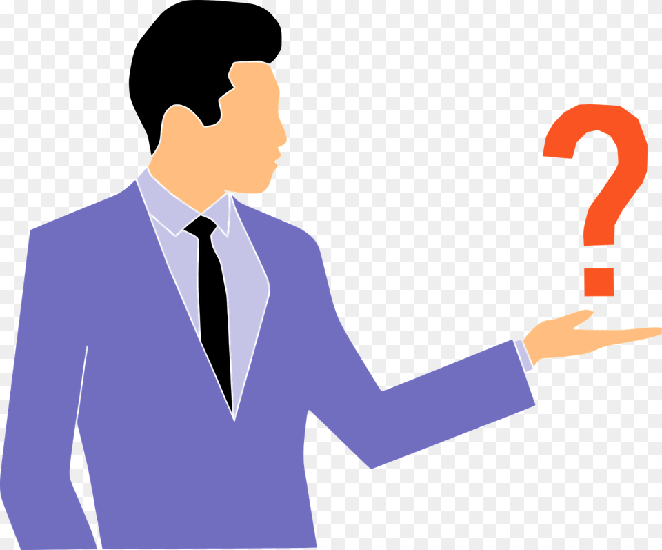 Questions Quiz Man Business Answer Thinking Suits Identification Round In Quiz, Shirt, Suit, Formal Wear, Clothing Free Png