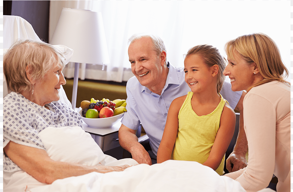 Questions To Ask At The Family Meeting To Determine Family Visit In Hospital, Adult, Person, Woman, Female Free Png Download