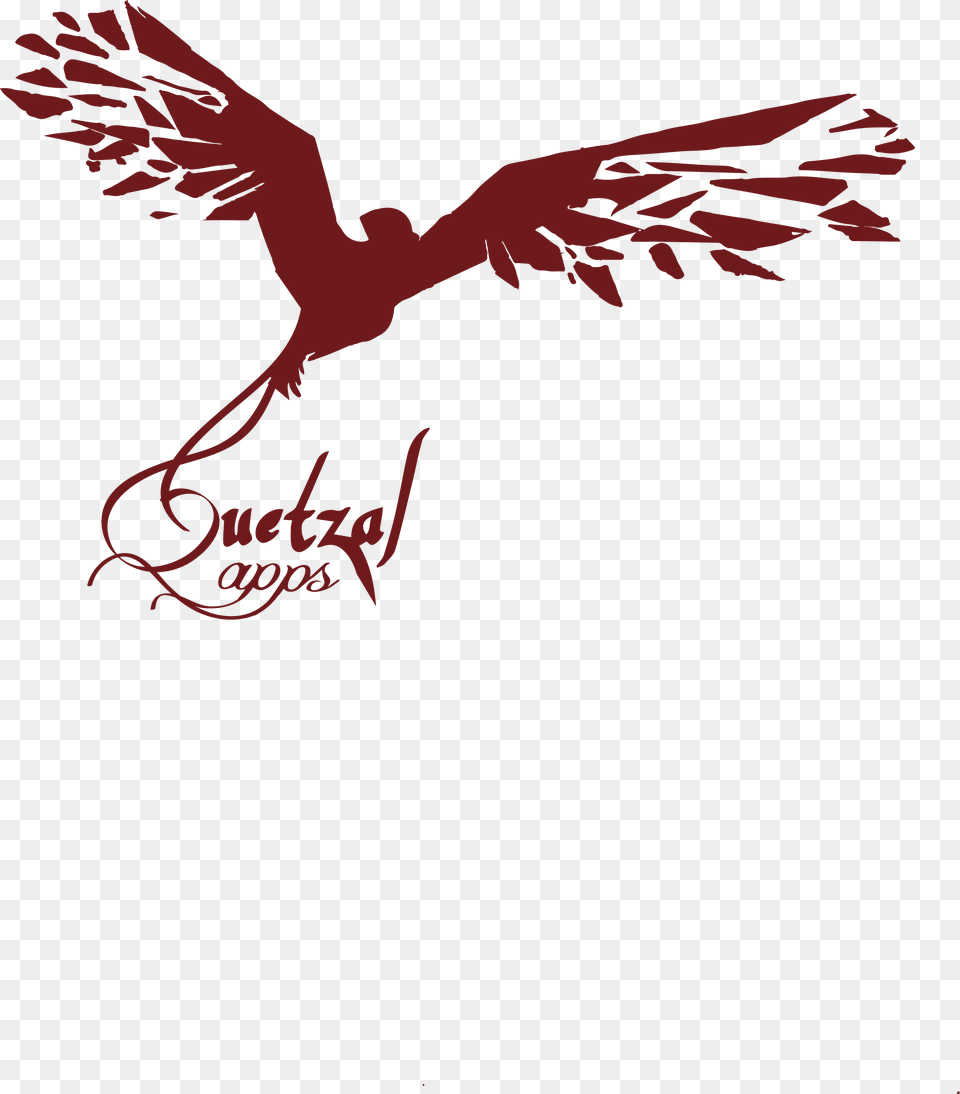 Quetzal Apps Eagle, Animal, Bird, Flying, Person Png Image