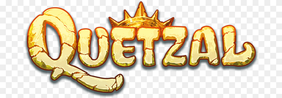 Quetzal Language, Logo, Gold Png Image