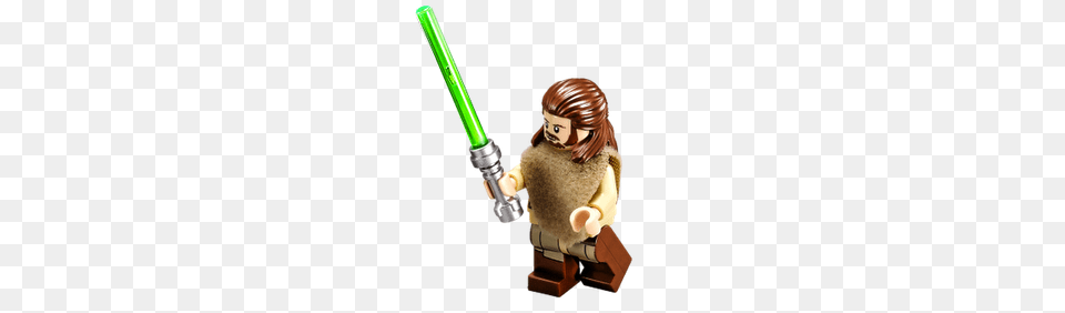 Qui Gon Jinn, Sword, Weapon, Smoke Pipe, Toy Free Png Download