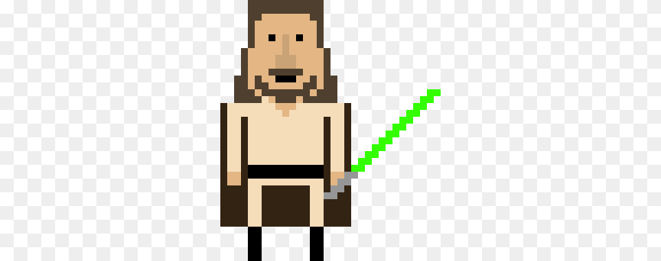 Qui Gon Jinn Pixel Art Png Image