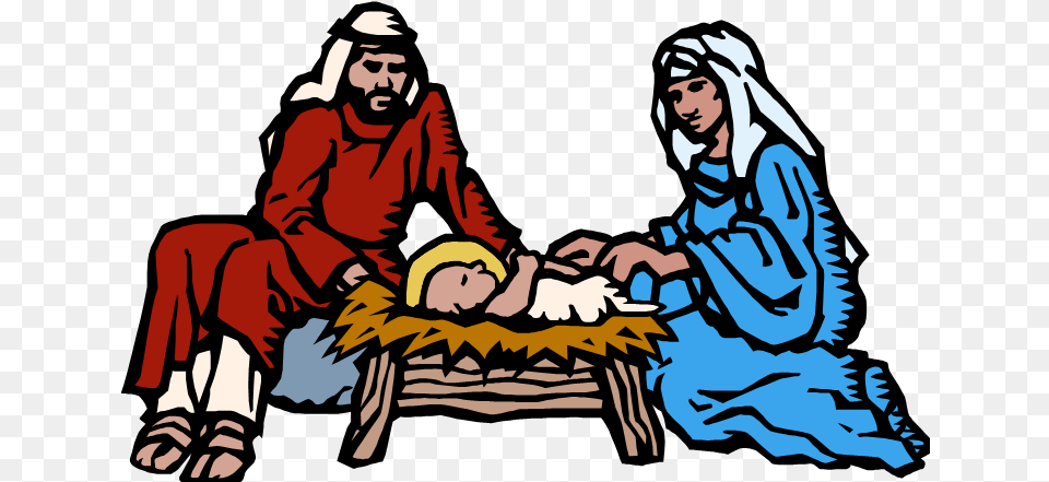 Quia Th Grade Christmas Nativity Scene Clipart Full Size Holy Family Nativity Photos Red, Person, Adult, Face, Female Png Image