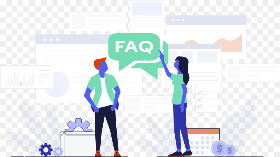 Quick Answers For Frequently Asked Questions Cartoon, Graphics, Art, Man, Male Free Png Download