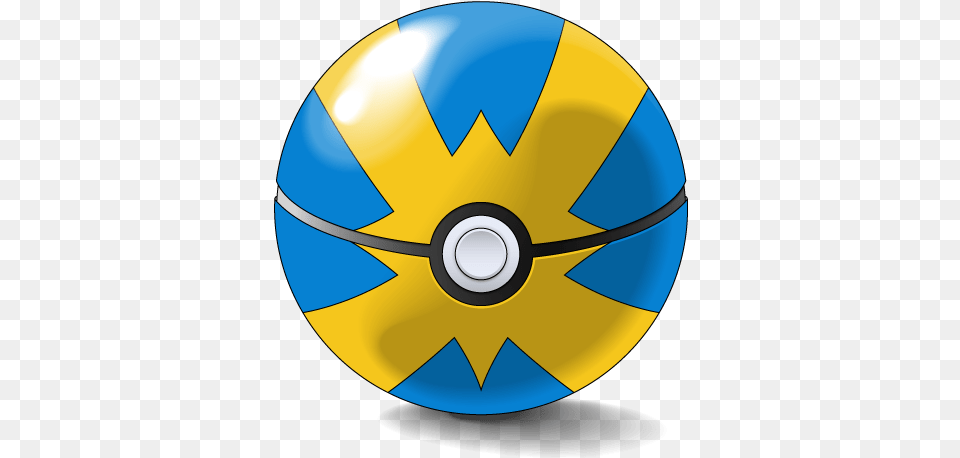 Quick Ball By Oykawoo D86ast0 Quick Ball Pokemon, Helmet, Sphere, Disk Free Png