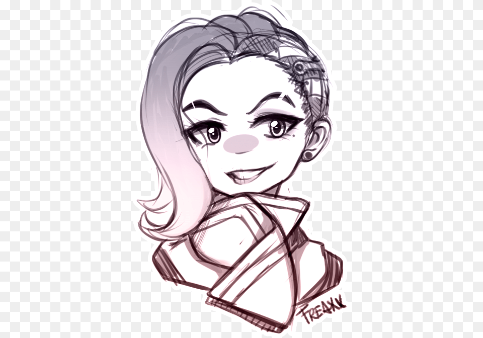 Quick Chibi Sombra Doodle By Jessicafreaxx Sombra Chibi, Art, Book, Comics, Drawing Free Png