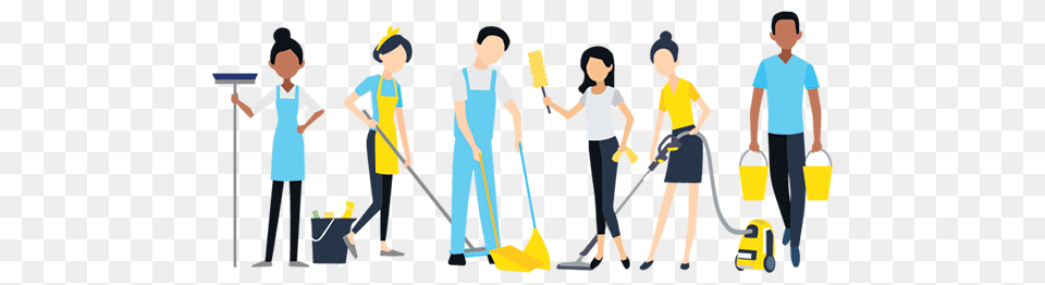 Quick Clean Services, Cleaning, Person, People, Boy Png Image