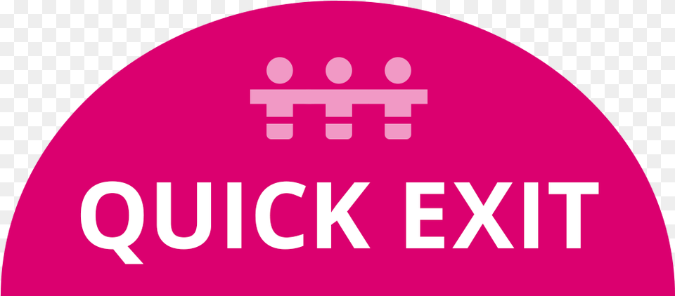 Quick Exit Button Exit, Logo Free Transparent Png