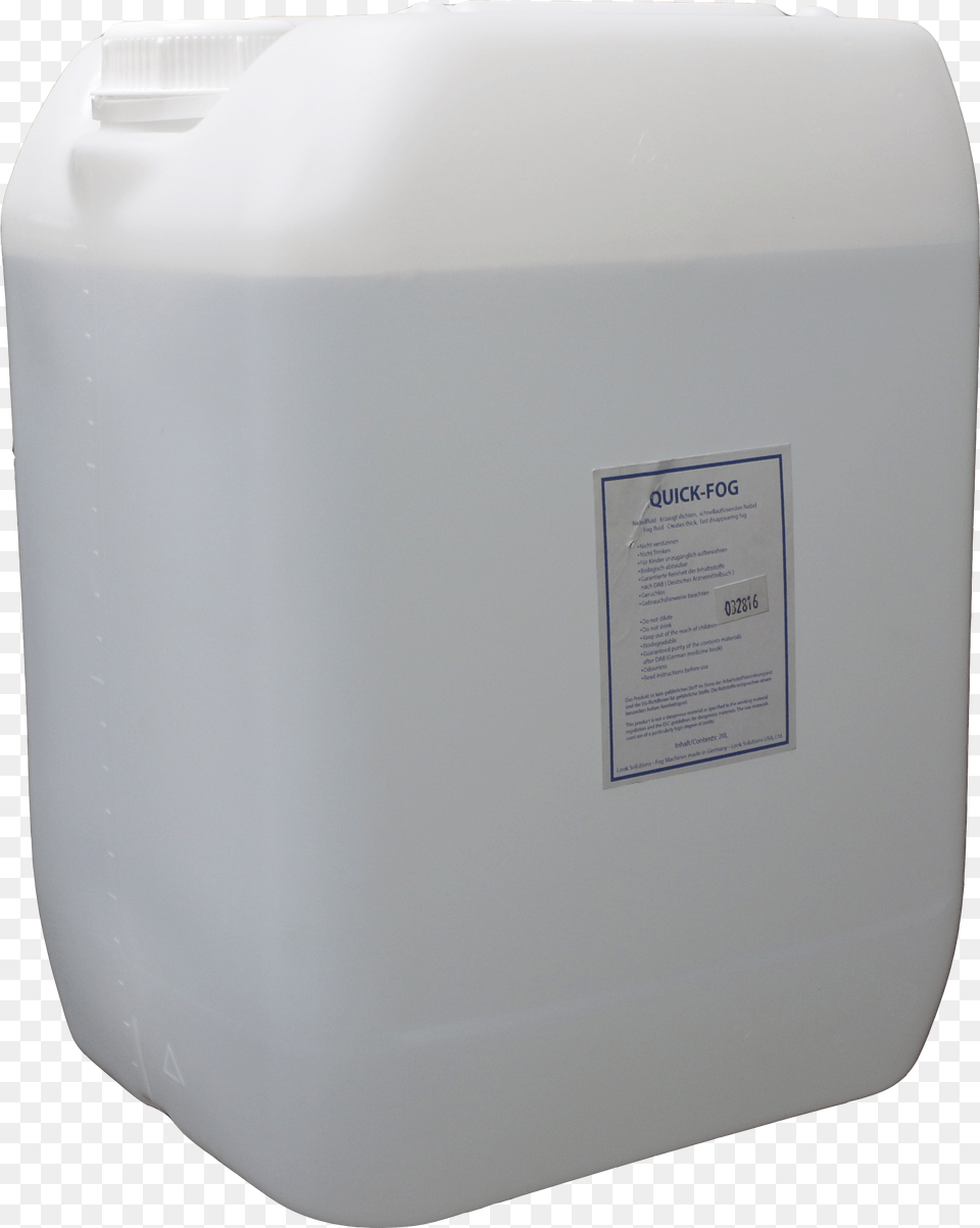 Quick Fog 20l Dehumidifier, Jug, Water Jug Free Png