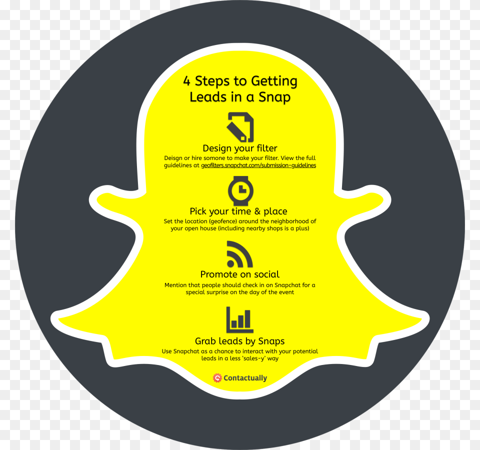Quick Guide To How To Make A Snapchat Geofilter Promote Snapchat Filter, Advertisement, Poster, Text, Disk Free Png