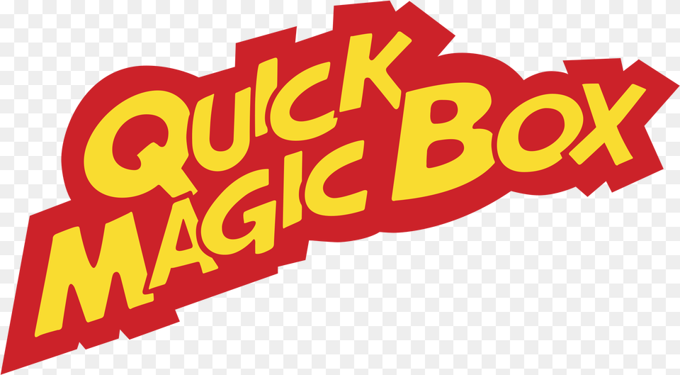 Quick Magic Box Logo Magic Box Quick, Light, Dynamite, Weapon, Text Free Transparent Png