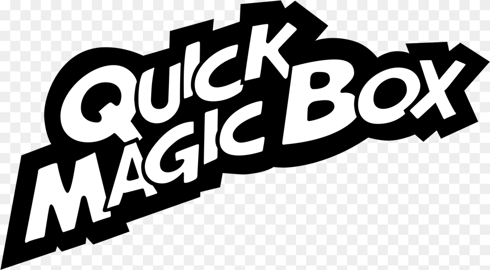Quick Magic Box Logo Transparent Magic Box Quick, Text Png