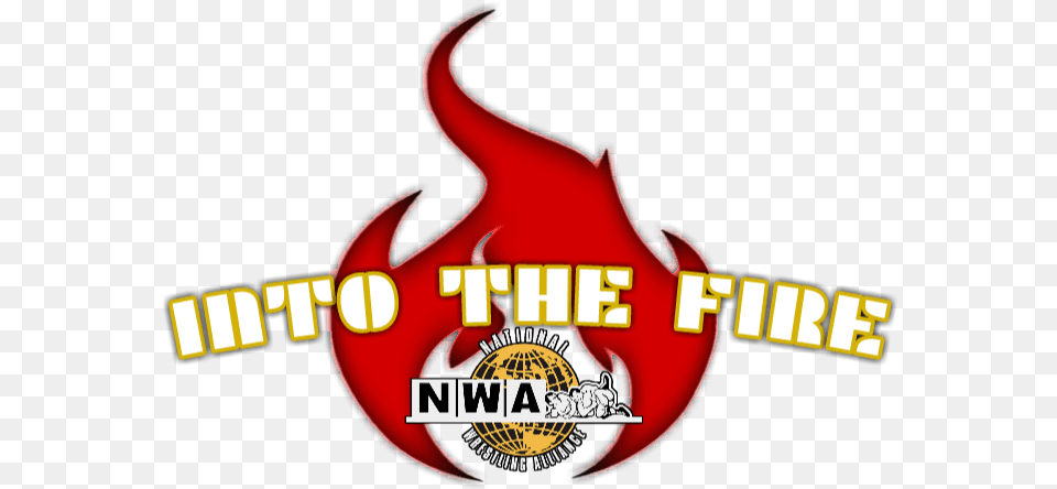 Quick Mock Up Of A Logo For Nwa Into The Fire Ppv Wwegames Nwa Into The Fire Logo, Dynamite, Weapon Png