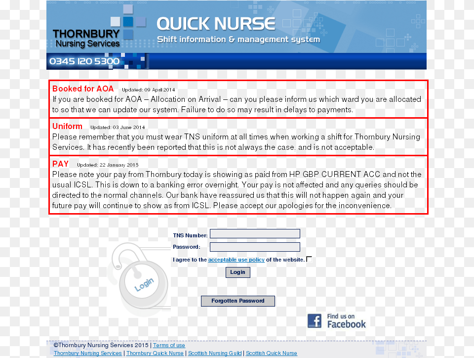 Quick Nurse Network Competitors Revenue And Employees Find Us On Facebook, File, Webpage Free Png Download