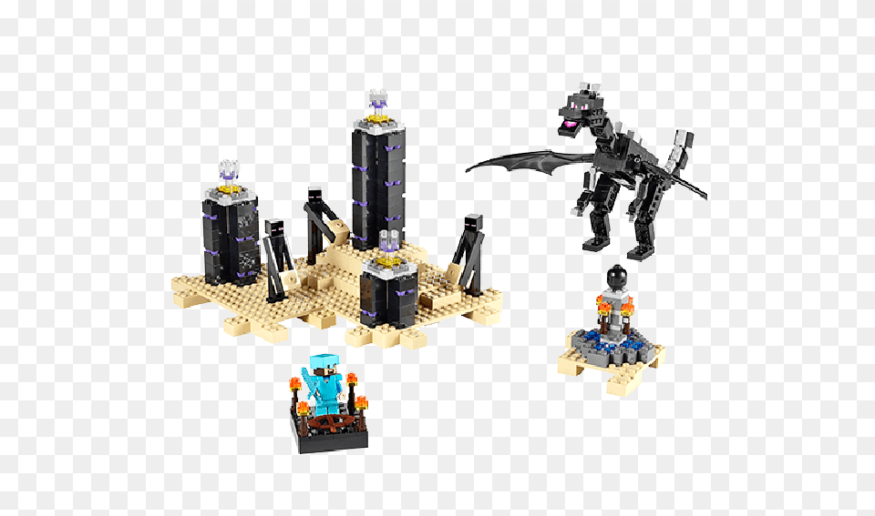Quick Overview Minecraft Lego Enderman Dragon, Toy Free Png