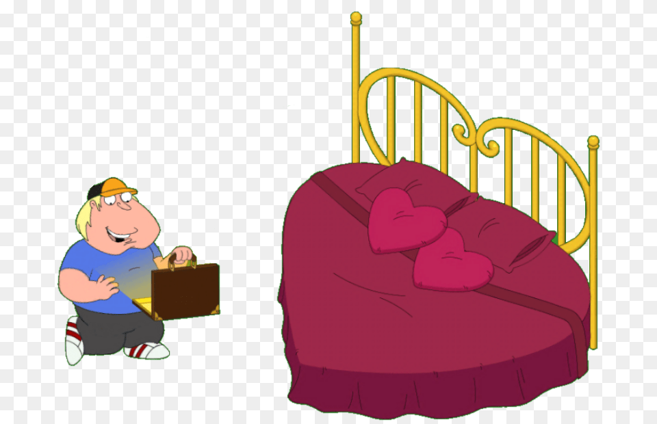 Quick Questing Character Tasks Chris Quagmire A Chris, Furniture, Crib, Infant Bed, Baby Free Transparent Png