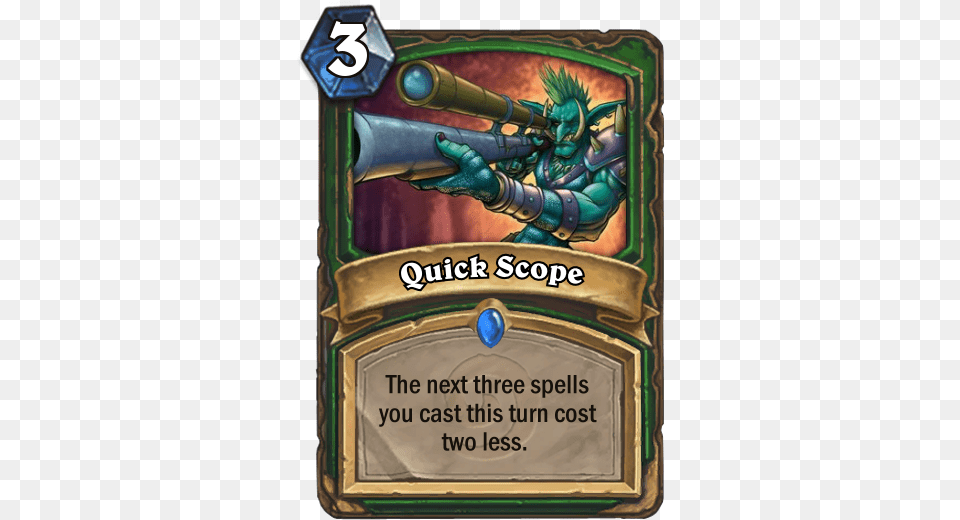 Quick Scope Shapeshifter Hearthstone, Book, Comics, Publication, Food Free Transparent Png