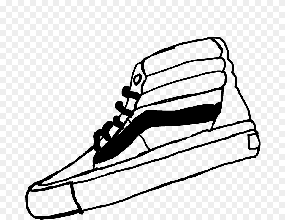 Quick Sketch Vans Hypebeast Supreme Draw Hypebeast Black And White, Lighting, Cutlery Png Image