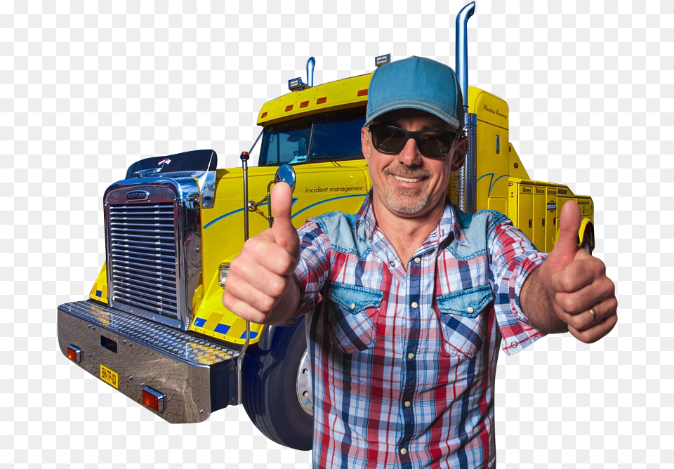 Quick Stress Competitive Quote Semi Truck Driver, Accessories, Sunglasses, Body Part, Person Free Transparent Png