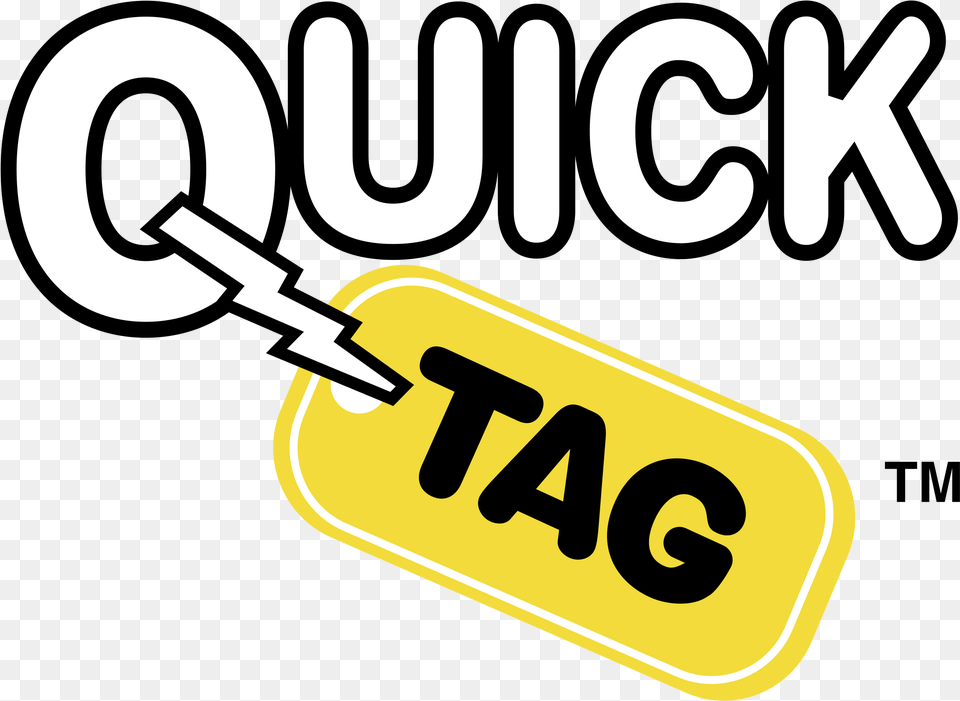 Quick Tag Logo Text, Sign, Symbol, License Plate Free Transparent Png