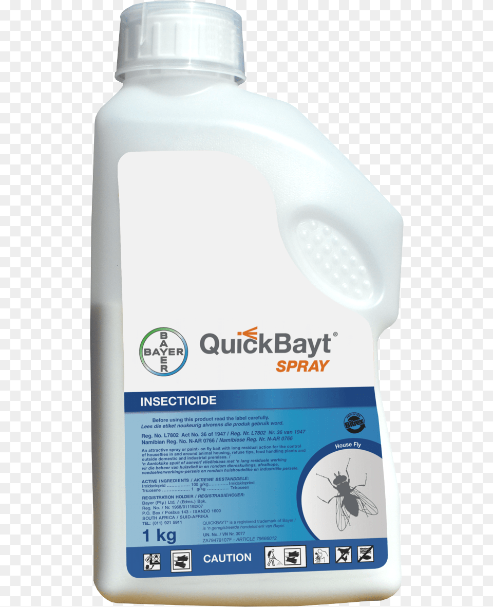 Quickbayt Spray Fly Bait 1kgtitle Quickbayt Spray Bayer, Bottle, Shaker Free Transparent Png