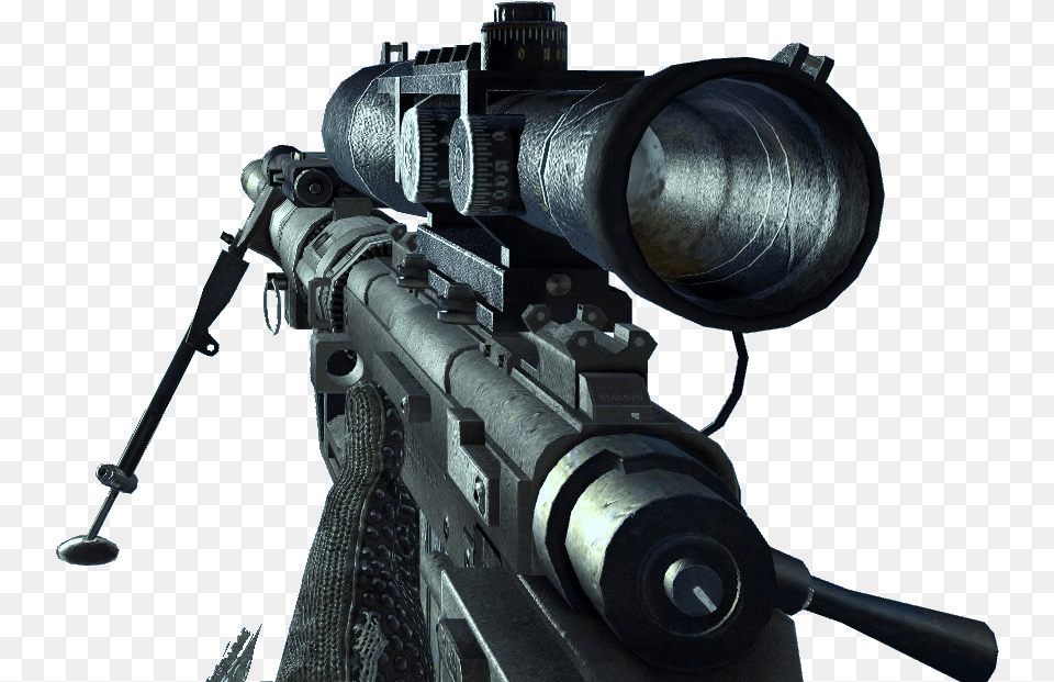 Quickscope Intervention Mw2 Intervention, Firearm, Gun, Rifle, Weapon Free Png Download