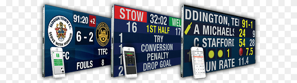 Quickscore Smart Scoreboards Scoreboard, Electronics, Mobile Phone, Phone Free Transparent Png