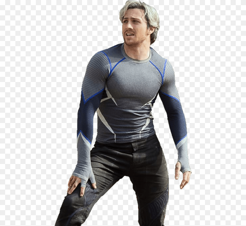 Quicksilver Age Of Ultron, Sleeve, Clothing, Long Sleeve, Undershirt Png Image