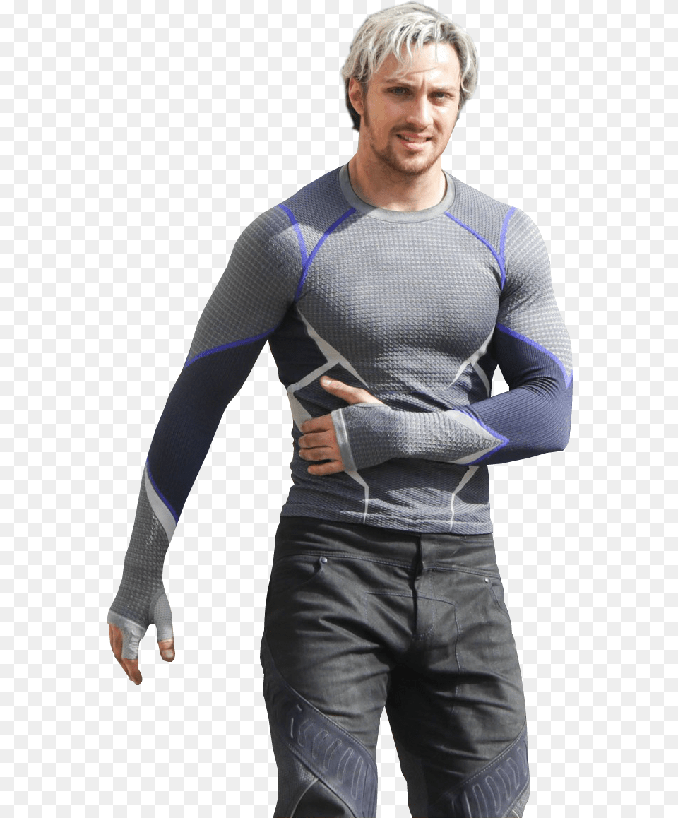 Quicksilver Marvel, Long Sleeve, Sleeve, Clothing, Male Free Transparent Png