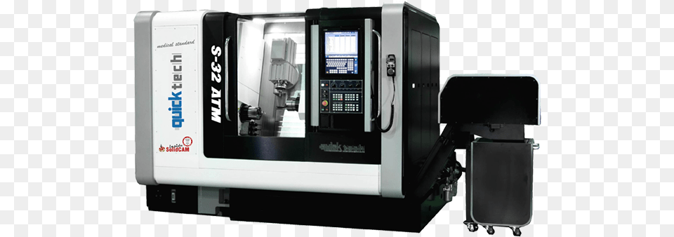 Quicktech S 32 Amp S 42 Atm Compact 9 Axis Twin Spindle Quicktech S 32 Atm, Machine Png Image