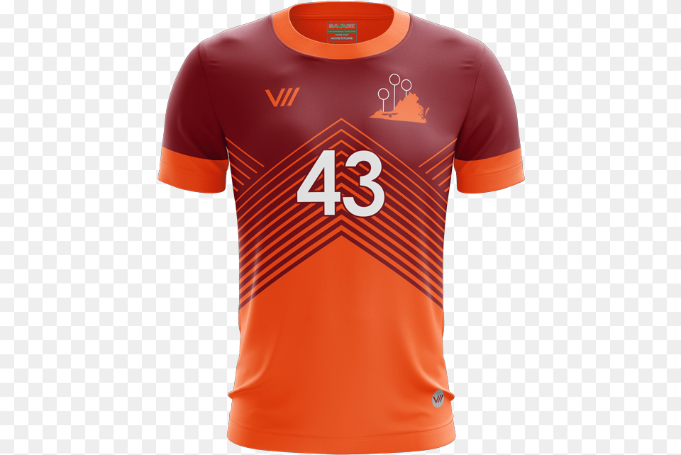 Quidditch At Virginia Tech Dark Jersey E Sports T Shirt, Clothing, T-shirt Free Png Download