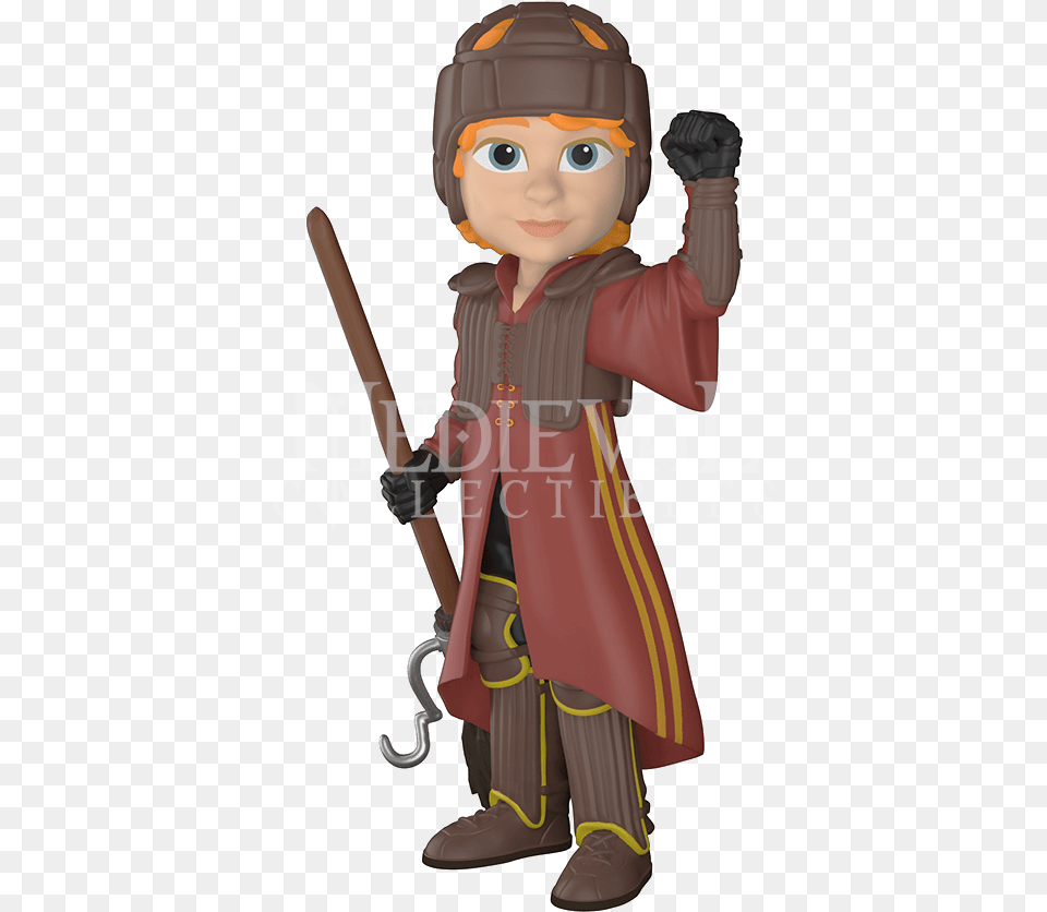 Quidditch Ron Rock Candy Figure Ron In Quidditch Uniform Rock Candy, Baby, Person, People Png