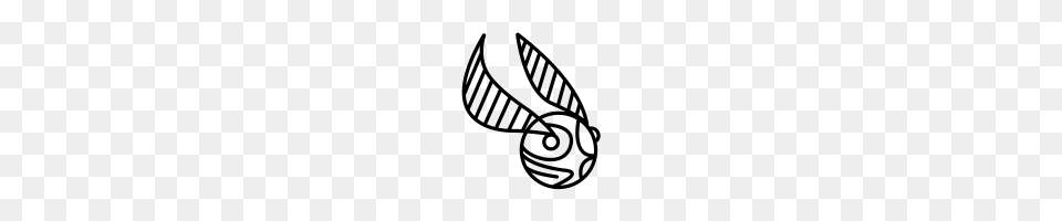 Quidditch Snitch Clip Art, Gray Png