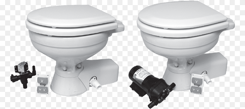 Quiet Flush Electric Toilets Amp Kits Jabsco Shower And Bilge Pump, Indoors, Bathroom, Room, Toilet Free Png Download