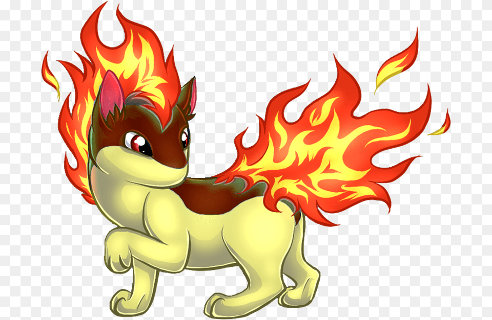 Quilava Shiny, Fire, Flame Png Image